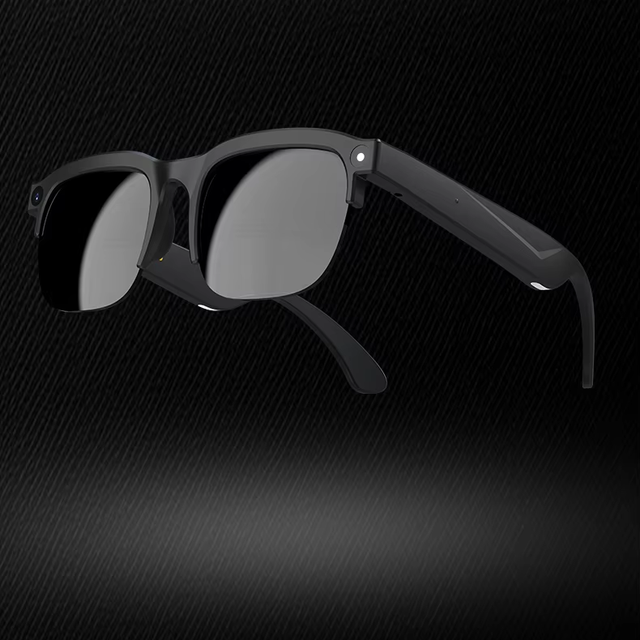 2026 AG02 Smart AI Glasses BT Call 800W Camera with Ai Translator Glasses Dual-mic Noise Cancellation Anti-Shake Camera Glasses