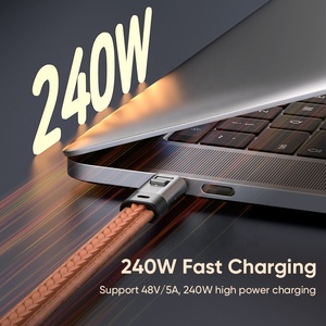 240W Keychain <span class=keywords><strong>USB</strong></span> C Cáp sạc nhanh giải pháp di động <span class=keywords><strong>USB</strong></span> Loại C cáp cho điện thoại máy tính xách tay - Product Image 3