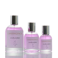 Flacon vaporisateur de parfum en verre vide avec bouchon, 30 ml, 50 ml, 100 ml, EN STOCK