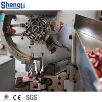 Machine d'emballage automatique de pralines de bonbons au chocolat à double torsion à grande vitesse