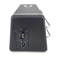Caisson de basses amplifié pour voiture de 8 pouces avec tweeter intégré, caisson de basses actif pour voiture, bobine simple, haut-parleurs audio, caisson de basses