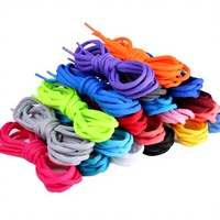 GON22 Lacets ovales élastiques en polyester solide