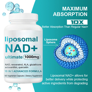 <span class=keywords><strong>NAD</strong></span>+ 1000 มก. ลิโปโซมอล 10 in 1 สูตรขั้นสูงเพื่อความมีชีวิตชีวาของเซลล์ 60 เม็ด - Product Image 4