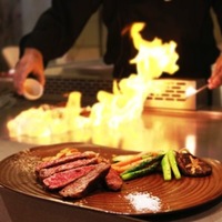 Deutscher Hibachi-Grill Teppanyaki für Hotel- und Restaurant-Buffets, Mobil