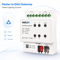 Passerelle Pro Fiable Matter Tuya Zigbee Thread Filaire DALI pour la Domotique – Pont Intelligent Matter Thread pour l'Automatisation de l'Éclairage Hôtelier