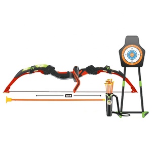 Hot Bán 2024 Trẻ Em Đồ Chơi Ngoài Trời <span class=keywords><strong>Bow</strong></span> Và Mũi Tên Kit Với Quiver Và Ánh Sáng-up Stereo Mục Tiêu Mũi Tên Làm Bằng Nhựa Bền - Product Image 3