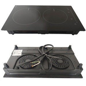 Cuisinière à induction 120V à 2 brûleurs avec boîtier en plastique pour le marché américain - Product Image 1