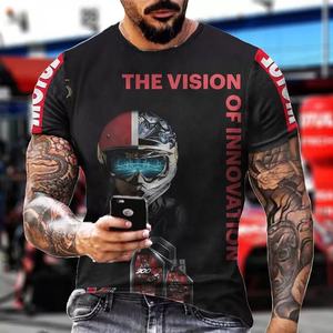 T-shirts pour hommes T-shirts de haute qualité et T-shirts de créateurs pour garçons T-shirts à manches courtes tendance Imprimés en 3D Col rond Pull - Product Image 5
