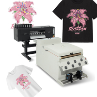 Haute qualité A1 24 pouces 9 couleurs DTF transfert Fluorescent 60cm 3 têtes I3200 imprimante DTF pour T-shirt vêtements Machine d'impression