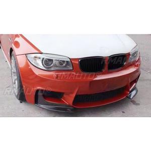 Fibra de Carbono Real para BMW 1M E82 E88 2007-2012, Alerón Delantero, Difusor, Spoiler, Moldura de Esquina del Parachoques, Pieza de Modificación - Product Image 4