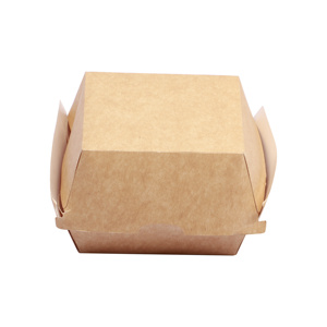<span class=keywords><strong>Caja</strong></span> para Hamburguesas de Papel Kraft de Diseño Nuevo, Alta Calidad y Precio Económico - Product Image 5