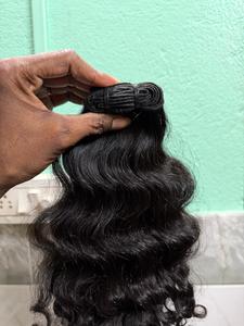 Natural Single Donor <b>Wavy</b> Human Hair Bundles Unprocessed Virgin Hair Wefts Long Soft Texture for Extensions Styling and <b>Wig</b> - Product Image 3
