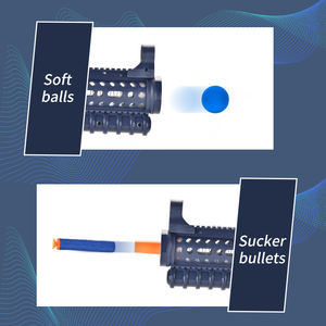 EVA shooting air power soft bullet gun toys set pompa ad aria meccanica da ragazzo spara soft <span class=keywords><strong>ball</strong></span> bullet gun toys con suono e luce - Product Image 5