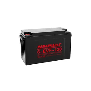 Venda quente 6 evf 120ah 12V purificador automático geral ev células de bateria de carro elétrico para veículos elétricos