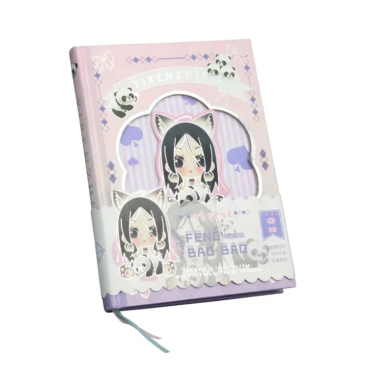 New design anime kawaii small cute notebook for little girls