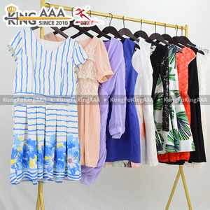 KingAAA Robes Courtes Vintage en Coton pour Femmes, Style Mignon, Seconde Main, Prix Abordable, Vêtements en Gros, Stock de Balles de Vêtements Usagés - Product Image 4