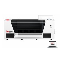 InkSonic Imprimante DTF H13 XP600 F1080 14 pouces A3 circulation encre blanche mode vacances coupe film