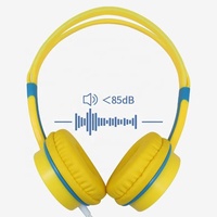 Casque audio filaire stéréo à prix compétitif, interface 3,5 mm, casque supra-auriculaire filaire, écouteurs musicaux pour enfants