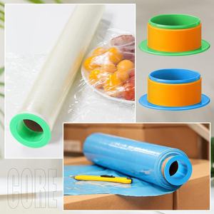 Wallepac 手持式拉伸膜蓝色分配器塑料薄膜包装工具适合直径3英寸的家具搬运保护器 - Product Image 4