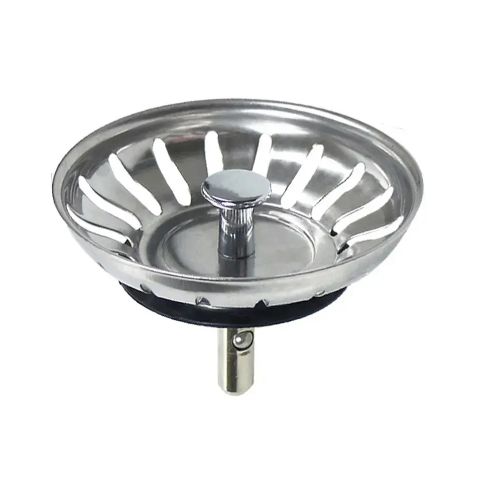 Fábrica de Fornecimento Direto 83 mm Sink Drain Strainer Aço Inoxidável 201/304 Cozinha Sink Strainer Aceitar Cores Personalizadas Drenar Filtro