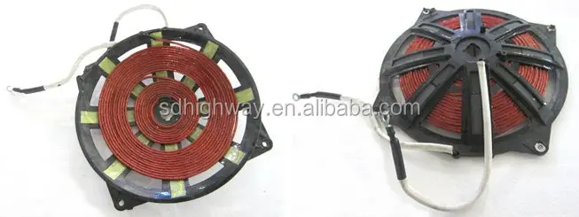 Индукционная термообработка для поворотного кольца с индивидуальной нагревательной катушкой IGBT