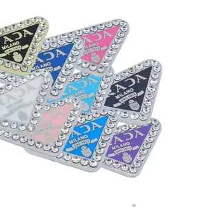 Boucles de chaussures en métal de luxe pour femme, très vendues, amovibles, bijoux DIY, strass, marque de créateur, breloques brillantes pour femme, cadeau - Product Image 2