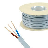Câble de construction NM-B (NM-90) 300V 90°C en cuivre isolé PVC, indice de protection IP67, basse tension, 2/3/4 conducteurs pour câblage résidentiel