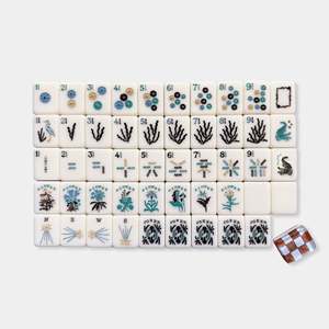 <span class=keywords><strong>Jeu</strong></span> de Mahjong portable de luxe à 4 couches, <span class=keywords><strong>style</strong></span> américain, 160 tuiles de Mahjong, design de grille moderne Crusader, en acrylique, jeux d'échecs - Product Image 1