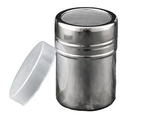 Stainless Steel Spice <b>Shaker</b> Seasoning Containers Stainless Steel Dredge <b>Salt</b>/Sugar/Spice/Pepper <b>Shaker</b> With Rotating Cover - Product Image 4
