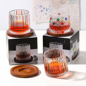 Idée parfaite verre à whisky rotatif classique avec sous-verre en bois pour drôle Dick Bachelorette Party petite amie cadeau - Product Image 4