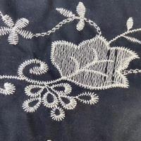 L'été floral plaine tissé textile 100% coton suisse voile broderie tissu pour les robes