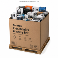 Boîte mystère électronique 100 articles Palettes mystères Boîte mystère 10 kg Caméra d'action eBay Casque VR Pack personnalisé ODM Livraison rapide