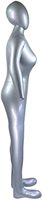 Corps complet pour hommes/femmes avec bras mannequin gonflable mode mannequin modèle de torse factice
