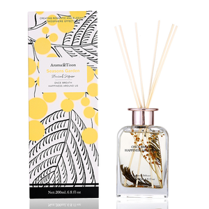Diffuseur <span class=keywords><strong>de</strong></span> parfum rectangulaire en verre écologique <span class=keywords><strong>de</strong></span> luxe avec fleurs préservées, huiles essentielles, sans BPA, longue durée (2 mois) - Product Image 2
