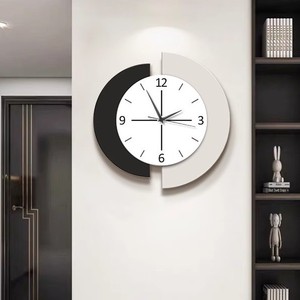 Reloj de Pared Creativo de Madera, Estilo Moderno y Lujoso, para Sala de Estar, Nuevo Estilo 2026, Silencioso, Decoración para el Hogar - Product Image 5