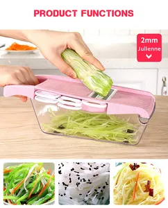 Top Produkt Küchen helfer Werkzeug Multifunktion ale Gemüses chneide maschine Zwiebel schneider Gemüse hacker Lebensmittel Slicer Shredder