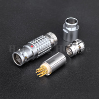 FGG EGG 2B 10 Pin Push Pull Self-Locking Circular Connector FGG.2B.310.CLAD92Z Plug & EGG.2B.310.CLL Socket