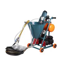 Machine à pulvériser de mastic imperméable multifonctionnelle, matériau mince ignifuge, polyuréthane, pâte de ciment JS, peinture au latex, apprêt