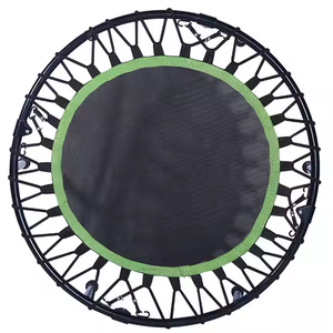 <span class=keywords><strong>300</strong></span> Lbs Mini Trampoline pour Adultes Intérieur Petit Rebounder Exercise Trampoline pour Workout Fitness - Product Image 3
