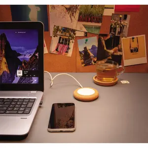 Caricatore Wireless Cork 5W, gadget ecologici - Product Image 2