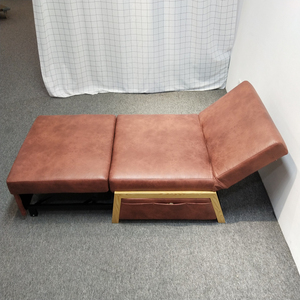 Poltrona Sofá Individual Conversível para Hotel, Cadeira Dobrável de Lazer Sem Braços, Sofá-Cama Personalizado - Product Image 5