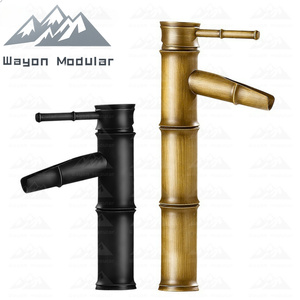 Wayon Bronze Antique Tre Hình Tiết Kiệm Nước Vòi Nước Cho Hộ Gia Đình Sử <span class=keywords><strong>D</strong></span>ụng Chống Giật Gân Lạnh Và Nước Nóng Vòi Nước Cho Nhà Sử <span class=keywords><strong>D</strong></span>ụng - Product Image 1