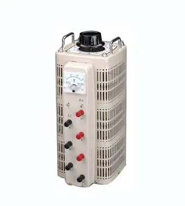 Vendas quentes de TSGC2-30KVA Three Phase 380V 0-43V Manual Variable Voltage Regulators Variable Transformer por fabricantes