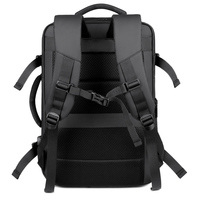 Sac à dos pour ordinateur portable imperméable, ouverture à 180 degrés, voyage d'affaires, grande capacité, antivol, sacs à dos pour étudiants, sac à dos pour ordinateur portable personnalisé