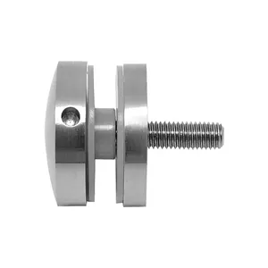 Wall Mounting Glass Door Clamp Accessories Stainless Steel For Balustrade Handrail Fittings