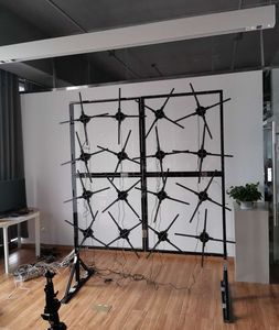 Neuer 65cm 4*4 16-teiliger Spleiß 200cm Wand 3D Hologramm Werbe-Hologramm-Display Holografischer Lüfter 3D Hologramm Display Vitrine - Product Image 2