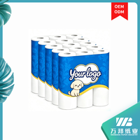 Papier toilette jetable en gros, en vrac, en pâte vierge, écologique, absorbant, ultra doux et résistant