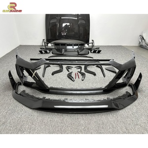 ชุดแต่งคาร์บอนไฟเบอร์แบบแห้งสไตล์ MSY สำหรับ Audi RS6 ปี 2020-2023 ฝากระโปรงหน้า กันชนหน้า-หลัง ชุดแต่ง Facelift ลิปหน้า ดิฟฟิวเซอร์ ชิ้นส่วนคาร์บอนสำหรับรถยนต์ - Product Image 3