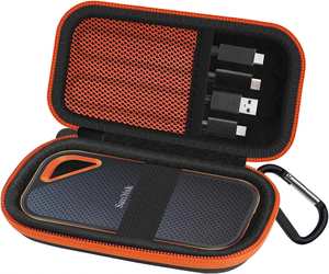 EVA <b>Hard</b> <b>Drive</b> Case EVA <b>Hard</b> Protective Case Travel Storage Carrying Bag for SanDisk Extreme Pro <b>Drive</b> - Product Image 3