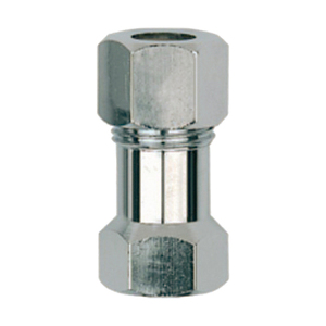 Fileté 3/8mm 10 L cm 3 H. 30 Extension écrou conique bas raccord rapide en cuivre en acier au carbone lisse pour les connecteurs de plomberie - Product Image 2